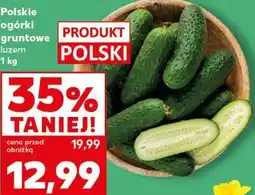Kaufland Polskie ogórki gruntowe oferta