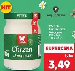Kaufland MOTYL Chrzan tarty tradycyjny oferta