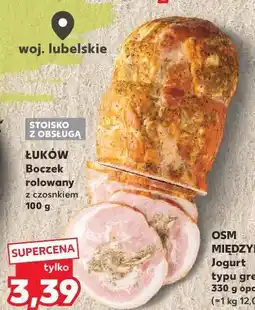 Kaufland ŁUKÓW Boczek rolowany z czosnkiem oferta