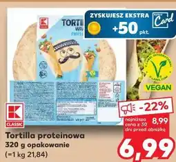 Kaufland Tortilla proteinowa oferta