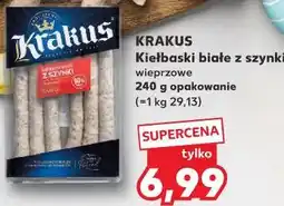 Kaufland KRAKUS Kiełbaski białe z szynki wieprzowe oferta