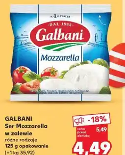 Kaufland GALBANI Ser Mozzarella w zalewie oferta