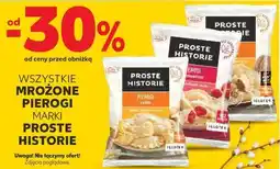 Kaufland Wszystkie mrożone pierogi marki Proste Historie oferta