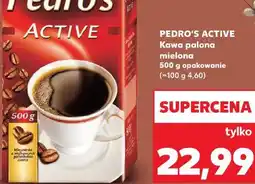 Kaufland PEDRO'S ACTIVE Kawa palona mielona oferta
