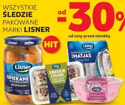 Kaufland WSZYSTKIE ŚLEDZIE PAKOWANE MARKI LISNER oferta