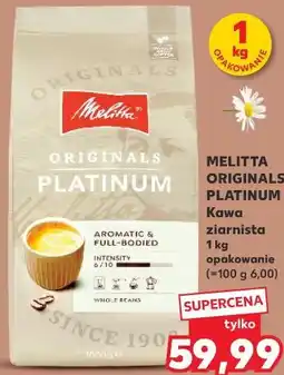 Kaufland MELITTA ORIGINALS PLATINUM Kawa ziarnista oferta