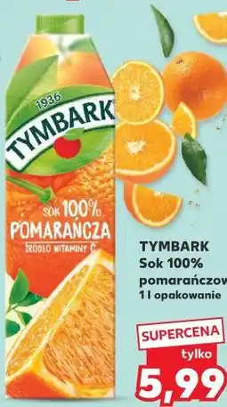 Kaufland TYMBARK Sok 100% pomarańczowy oferta