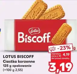 Kaufland LOTUS BISCOFF Ciastka korzenne oferta