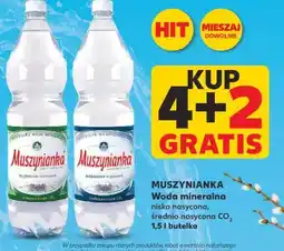 Kaufland MUSZYNIANKA Woda mineralna oferta
