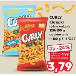 Kaufland CURLY Chrupki oferta