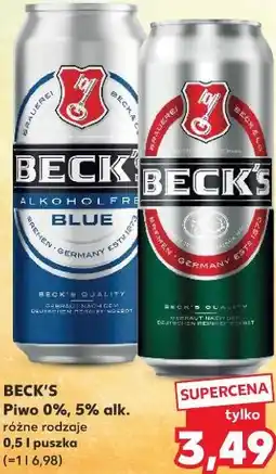 Kaufland Beck's Piwo oferta