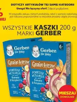Kaufland WSZYSTKIE KASZKI 200 g MARKI GERBER oferta