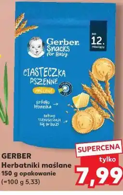 Kaufland Gerber Herbatniki maślane oferta
