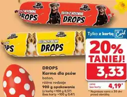 Kaufland DROPS Karma dla psów baton oferta