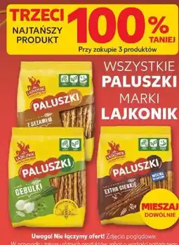 Kaufland Wszystkie paluszki marki Lajkonik oferta