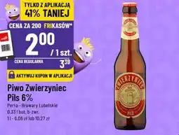 Polomarket Piwo Zwierzyniec Pils 6% oferta