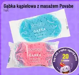 Polomarket Gąbka kąpielowa z masażem Povabe oferta