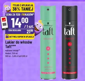 Polomarket Lakier do włosów Taft oferta