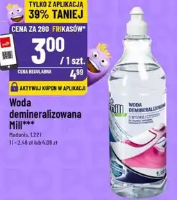 Polomarket Woda demineralizowana Mill oferta
