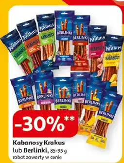 Auchan Kabanosy Morliny Berlinki oferta