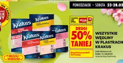 Biedronka WSZYSTKIE WĘDLINY W PLASTRACH KRAKUS oferta