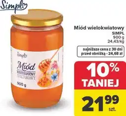 Carrefour Miód wielokwiatowy SIMPL oferta