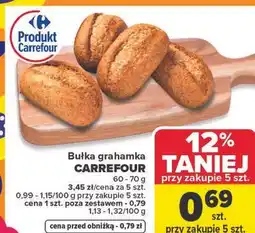 Carrefour Bułka grahamka CARREFOUR oferta