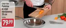 ALDI CROFTON Patelnia ze stali nierdzewnej 28 cm oferta