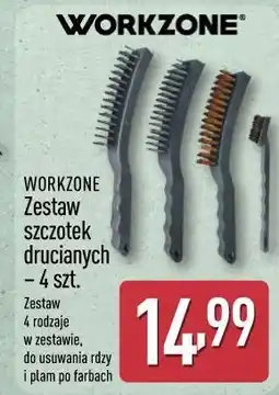 ALDI WORKZONE Zestaw szczotek drucianych - 4 szt oferta