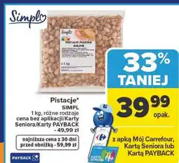 Carrefour Pistacje* SIMPL oferta