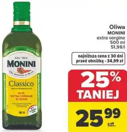 Carrefour Oliwa MONINI extra vergine oferta