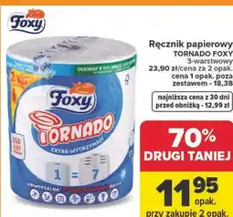 Carrefour Ręcznik papierowy TORNADO FOXY oferta