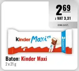 Eurocash Baton: Kinder Maxi oferta
