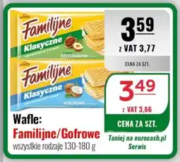Eurocash Wafle: Familijne/Gofrowe oferta