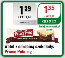 Eurocash Wafel z odrobiną czekolady: Prince Polo oferta