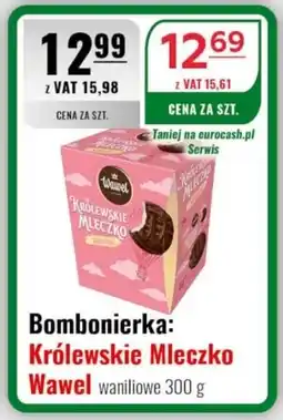 Eurocash Bombonierka: Królewskie Mleczko Wawel waniliowe oferta