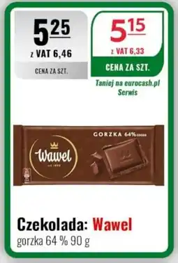 Eurocash Czekolada: Wawel gorzka 64% oferta