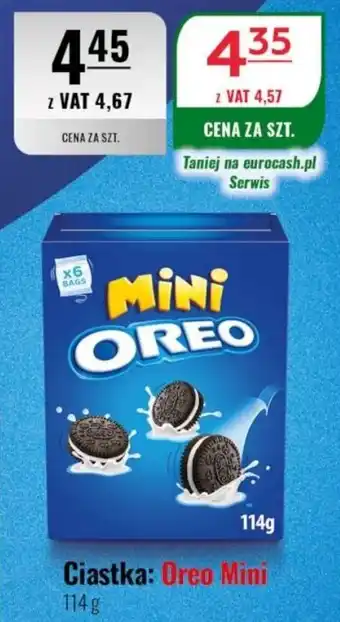 Eurocash Ciastka: Oreo Mini oferta