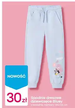 Pepco Spodnie dresowe dziewczęce z bawełną oferta