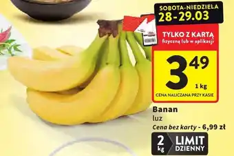 Intermarche Banan luz oferta