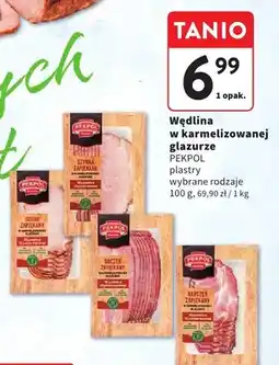 Intermarche Wędlina w karmelizowanej glazurze - plastry wybrane rodzaje oferta