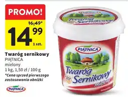 Intermarche Twaróg sernikowy mielony oferta