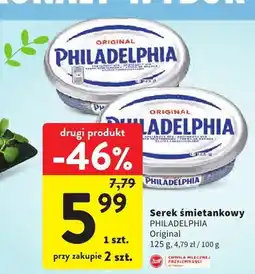 Intermarche Serek śmietankowy Original oferta