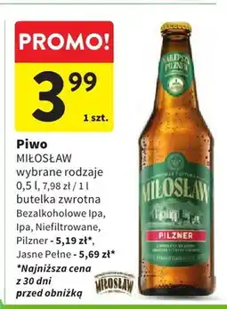 Intermarche Piwo Bezalkoholowe Ipa, Niefiltrowane, Pilzner oferta
