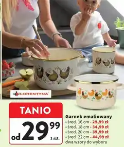 Intermarche Garnek emaliowany oferta