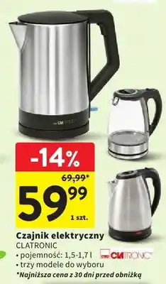 Intermarche Czajnik elektryczny pojemność: 1,5-1,7l trzy modele do wyboru oferta