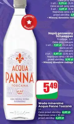 Dino Woda mineralna Acqua Panna Toscana oferta