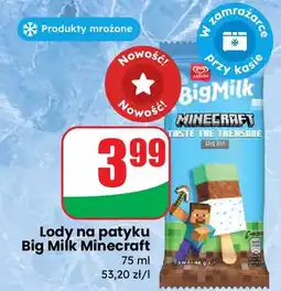 Dino Lody na patyku Big Milk Minecraft oferta