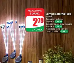 Dino Lampa solarna 1 LED oferta