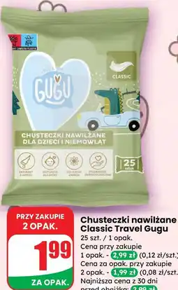 Dino Chusteczki nawilżane Classic Travel Gugu oferta